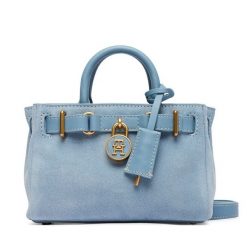 Torebka Tommy Hilfiger. Niebieskie torebki klasyczne damskie Tommy Hilfiger, bez dodatków. Za 849.99 zł.