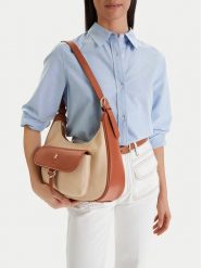 Beverly Hills Polo Club Torebka CEO-BHPC-C-026-09 Brązowy. Brązowe torebki klasyczne damskie Beverly Hills Polo Club, z materiału, bez dodatków. Za 229.99 zł.