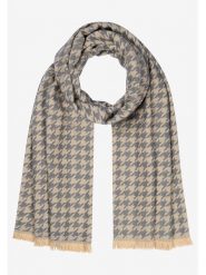 More & More Szal w kolorze beżowo-niebieskim rozmiar: onesize. Brązowe szaliki damskie More & More, bez wzorów, z materiału. Za 61.45 zł.