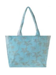 BLE Shopper bag w kolorze turkusowym - 42 x 35 x 20 cm rozmiar: onesize. Niebieskie shopper bag BLE, bez wzorów, z materiału, na ramię, bez dodatków. Za 54.95 zł.