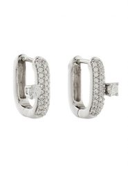 Guess Kolczyki JSBE04 548JW Srebrny. Szare kolczyki damskie Guess, metalowe. Za 239.99 zł.