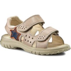 Sandały NATURINO - 5657 0010502024.02.9114 Sabbia. Brązowe sandały chłopięce Naturino, ze skóry. W wyprzedaży za 239.00 zł.