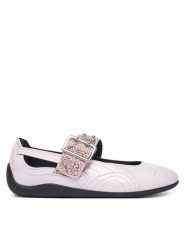 Puma Baleriny Speedcat Ballet Dress-Up II Wns 408266 01 Różowy jasny. Czerwone balerinki damskie Puma, bez wzorów, ze skóry. Za 479.99 zł.