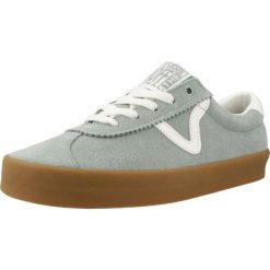 Trampki Vans Model Sport Low Kolor Zielony. Zielone trampki damskie Vans, bez wzorów, z tkaniny, bez zapięcia. Za 417.60 zł.