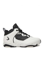 SHAQ Sneakersy CEO-SPIN MOVE AQ95001B-W_ Biały. Białe buty sportowe chłopięce Shaq, z materiału, bez zapięcia. Za 199.99 zł.