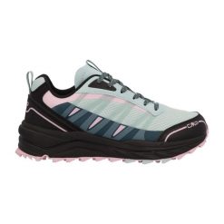 Buty turystyczne damskie Helnait. Czarne obuwie trekkingowe damskie CMP, z elastanu, bez zapięcia. Za 479.99 zł.