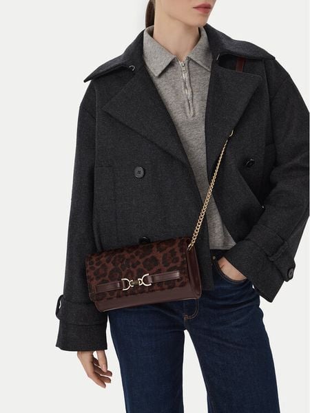 MEXX Torebka EO-MEXX-L-024-10 Brązowy. Brązowe torebki wieczorowe damskie Mexx, bez wzorów, ze skóry, bez dodatków. Za 199.99 zł.
