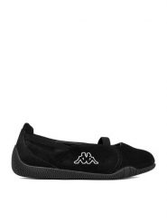 Kappa Baleriny CEO-CP40-035Z Czarny. Czarne baleriny dziewczęce Kappa, bez wzorów, ze skóry, bez obcasa, bez zapięcia. Za 149.99 zł.