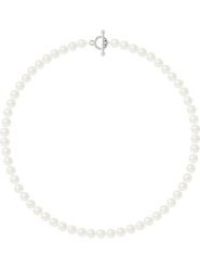 Pearline Naszyjnik perłowy w kolorze białym - dł. 42 cm rozmiar: onesize. Białe naszyjniki damskie Pearline, z perłą, srebrne. Za 252.99 zł.