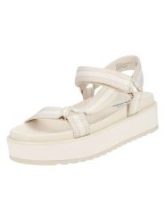 Steve Madden Sandały w kolorze beżowym rozmiar: 39. Brązowe sandały damskie Steve Madden, bez wzorów, bez obcasa, na platformie, bez zapięcia. Za 217.99 zł.