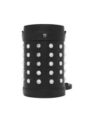 PINKO Torebka Mini Bucket AI 25-26 PLTT 105911 A2XQ Czarny. Czarne listonoszki damskie Pinko, bez wzorów, ze skóry, bez dodatków. Za 1,649.00 zł.