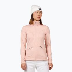 Bluza damska Rossignol Blackside Fleece Fz. Czerwone bluzy damskie Rossignol, na zimę, bez wzorów, bez kaptura. Za 329.99 zł.