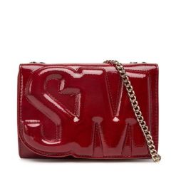 Torebka Steve Madden. Czerwone torebki wieczorowe damskie Steve Madden, bez wzorów, bez dodatków. Za 419.99 zł.