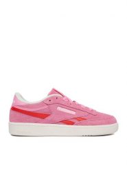 Reebok Sneakersy EO-CLUB C REVENGE 100256560 Różowy. Czerwone obuwie sportowe damskie Reebok, ze skóry, bez zapięcia. Za 249.99 zł.
