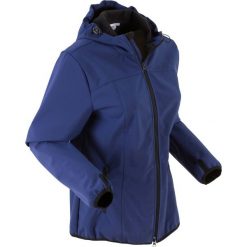 Kurtka softshell z kapturem bonprix kobaltowy. Niebieskie kurtki damskie bonprix, z softshellu. Za 189.99 zł.