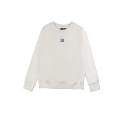 Bluza zimowa Leone 1947 Lavendelfarbenes,Rundhalsausschnitt für Mädchen. Białe bluzy damskie LEONE 1947 APPAREL, na zimę, m, bez wzorów, z bawełny, bez kaptura. W wyprzedaży za 81.08 zł.