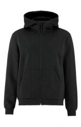 Craft Community 2.0 FZ Hoodie W – bluza z kapturem z bawełny organicznej i. Czarne bluzy damskie Craft, s, bez wzorów, z bawełny, z kapturem. Za 309.30 zł.