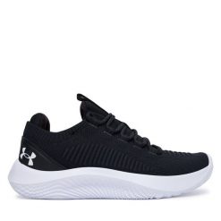 Buty na siłownię Under Armour. Czarne obuwie sportowe damskie Under Armour, bez zapięcia, na fitness i siłownię. Za 449.99 zł.