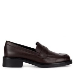 Mokasyny GINO ROSSI. Brązowe mokasyny damskie Gino Rossi, bez obcasa. Za 299.99 zł.