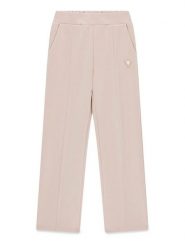 Guess Spodnie dresowe J6YB20 K5194 Różowy jasny Regular Fit. Czerwone spodnie dresowe dziewczęce Guess, z aplikacjami, z dresówki. Za 284.99 zł.