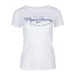Odzież damska: Pepe Jeans T-Shirt Damski Charleen M Biały