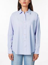 Scotch & Soda Koszula w kolorze błękitnym rozmiar: XS. Niebieskie koszule damskie Scotch & Soda, xs, bez wzorów, z bawełny, bez kołnierzyka, bez ramiączek. Za 122.96 zł.