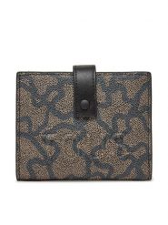 TOUS Portfel Kaos Icon 395910213 Brązowy. Brązowe portfele damskie tous, bez wzorów, ze skóry. Za 349.99 zł.