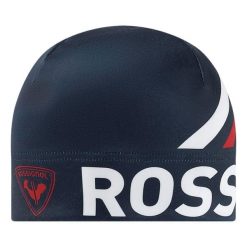 Czapka zimowa Rossignol XC World Cup. Niebieskie czapki damskie Rossignol, na zimę, bez wzorów. W wyprzedaży za 149.75 zł.