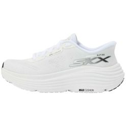 Buty damskie SKECHERS Max Cushioning Endeavour Hallandale. Białe obuwie sportowe casual damskie Skechers, bez zapięcia. Za 409.99 zł.