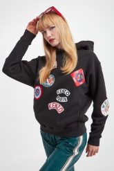 Bluza damska z kapturem KENZO. Bluzy damskie Kenzo, m, bez wzorów, z kapturem. W wyprzedaży za 1,714.30 zł.