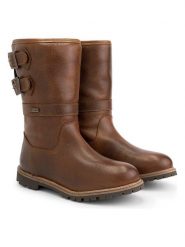 TRAVELIN' Skórzane kozaki "Yukon" w kolorze jasnobrązowym rozmiar: 41. Brązowe kozaki damskie Travelin', na zimę, z wełny, bez obcasa, bez zapięcia. Za 331.46 zł.