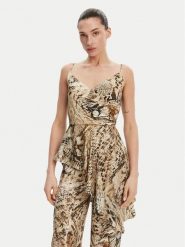 Marciano Guess Bluzka 5GGH04 7298A Kolorowy Regular Fit. Bluzki damskie Marciano Guess, z aplikacjami, z syntetyku, bez kołnierzyka, bez ramiączek. Za 429.99 zł.