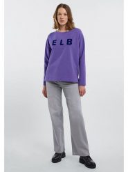 ELBSAND Bluza "Alaia" w kolorze fioletowym rozmiar: L. Różowe bluzy damskie ELBSAND, l, bez wzorów, bez kaptura. Za 153.71 zł.