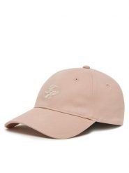 Tommy Hilfiger Czapka z daszkiem Embroidered Cap AW0AW17490 Różowy. Czerwone czapki z daszkiem damskie Tommy Hilfiger, bez wzorów, z bawełny. Za 179.99 zł.
