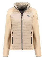 Geographical Norway Kurtka funkcyjna w kolorze beżowym rozmiar: S. Brązowe kurtki sportowe damskie Geographical Norway, s, bez wzorów, bez kaptura. Za 144.95 zł.