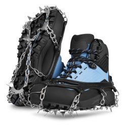 Raczki na buty Spokey Secu. Czarne obuwie trekkingowe damskie Spokey, bez zapięcia. Za 77.99 zł.