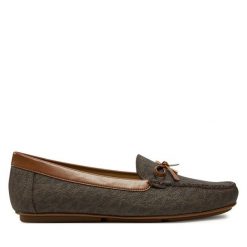 Mokasyny MICHAEL Michael Kors. Brązowe mokasyny damskie MICHAEL Michael Kors, bez obcasa. Za 449.99 zł.