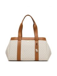 MICHAEL Michael Kors Torebka Romee 30T5G1ZT7B Beżowy. Brązowe torebki klasyczne damskie MICHAEL Michael Kors, ze skóry, bez dodatków. Za 1,099.00 zł.