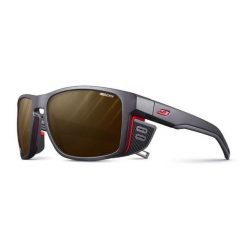 Okulary przeciwsłoneczne w góry JULBO SHIELD czarne fotochrom kat.2-4. Brązowe okulary przeciwsłoneczne damskie JULBO. Za 950.00 zł.