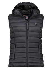 Canadian Peak Kamizelka pikowana "Vakitaleak" w kolorze czarnym rozmiar: XXL. Czarne kamizelki damskie Canadian Peak, xxl, bez wzorów, bez kaptura. Za 135.49 zł.