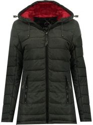 Canadian Peak Płaszcz pikowany "Aromeak" w kolorze antracytowym rozmiar: S. Czarne płaszcze damskie Canadian Peak, s, bez wzorów, bez kaptura. Za 218.05 zł.