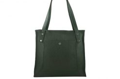 Shopperka skórzana BARBERINI'S c. zielona 914-42. Zielone shopper bag Barberinis, bez wzorów, ze skóry, na ramię, małe, bez dodatków. Za 289.99 zł.