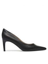 Calvin Klein Szpilki Pump 70 Pointy Hw Bar Lth HW0HW02561 Czarny. Czarne szpilki damskie Calvin Klein, bez wzorów, ze skóry, bez obcasa, na szpilce, bez zapięcia. Za 519.99 zł.
