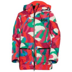 Damska kurtka narciarska z kapturem Helly Hansen Whitewall Lifaloft 3.0T. Czerwone kurtki sportowe damskie Helly Hansen, na zimę, bez wzorów, z puchu, z kapturem. Za 1,536.00 zł.