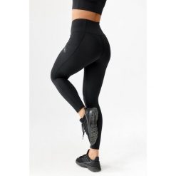 Getry damskie legginsy sportowe szybkoschnące fitness Rough Radical Hamptons. Czarne legginsy sportowe damskie ROUGH RADICAL, l, bez wzorów, na fitness i siłownię. W wyprzedaży za 144.41 zł.