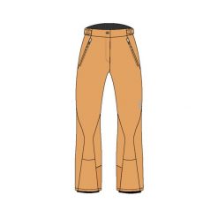 Spodnie narciarskie dla kobiet CMP Clima Protect. Brązowe spodnie sportowe damskie CMP, l, bez wzorów, z tkaniny, narciarskie. Za 534.50 zł.