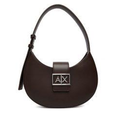 Torebka Armani Exchange. Brązowe torebki klasyczne damskie Armani Exchange, bez dodatków. Za 599.99 zł.