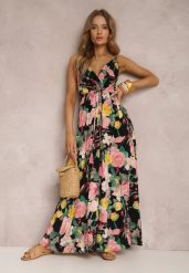 Czarna Sukienka Kydite. Czarne sukienki damskie Renee, bez wzorów, eleganckie, bez ramiączek. W wyprzedaży za 75.99 zł.