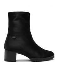 HÖGL Botki GORE-TEX 8-134828 Czarny. Czarne botki damskie Högl, z gore-texu, bez obcasa, na słupku, bez zapięcia. Za 849.99 zł.