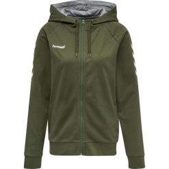 Bluza do piłki ręcznej damska Hummel hmlGO Zip z kapturem. Brązowe bluzy damskie Hummel, na jesień, xs, bez wzorów, z kapturem. W wyprzedaży za 210.10 zł.